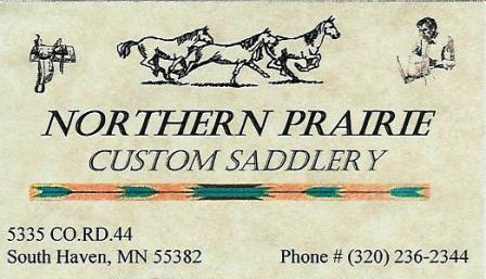 Text Box: Northern Prairie Custom Saddlery